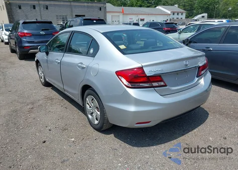 2015 Honda Civic Lx from USA, damaged, VIN 19XFB2F57FE256705